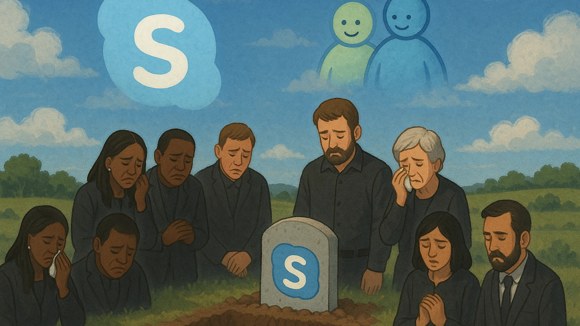 &Yacute; kiến: Skype Đ&atilde; Ra Đi&mdash;Bức Tưởng Niệm Trực Tuyến D&agrave;nh Cho Một C&ocirc;ng Nghệ Đ&aacute;ng Y&ecirc;u